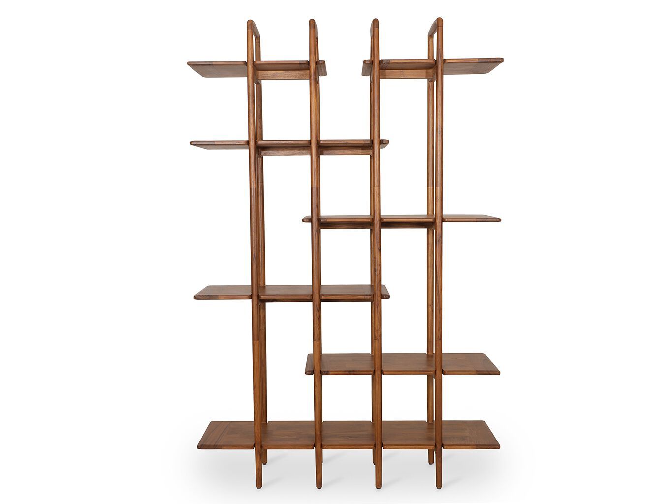 Книжный шкаф из тикового дерева Alankaram NARIN ARCH-00053633