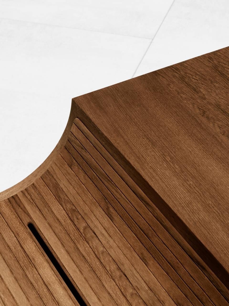 Сад диван из массива тикового дерева и ткани Living Divani Kasbah ARCH-00029400 - Вид №11