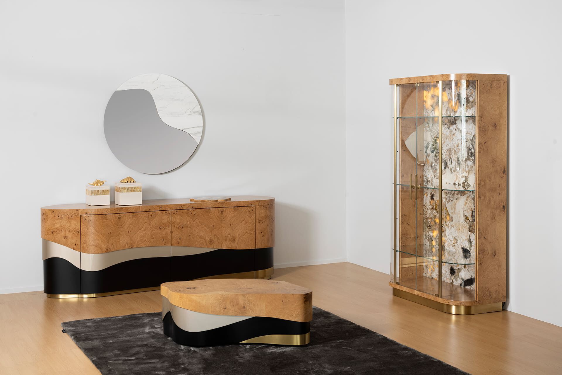 Витрина со встроенным освещением Greenapple PENEDO ARCH-00039957 - Вид №4