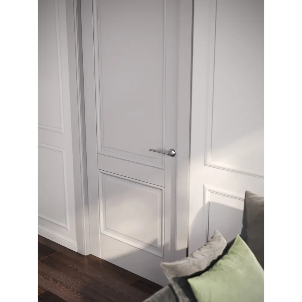 PORTIKA Межкомнатная дверь Палермо 60x200 см в оттенке Нардо Грей 87418096 STLM-0073787 - Вид №6