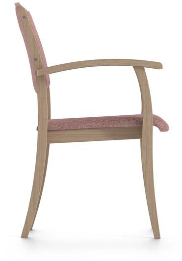 PIAVAL Штабелируемый тканевый стул в современном стиле с подлокотниками Polka | health & care 30-15/1m - Вид №2