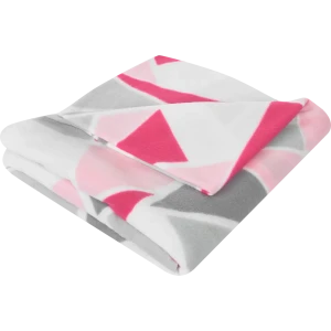 Плед Mirror 130x170 см флис цвет розовый