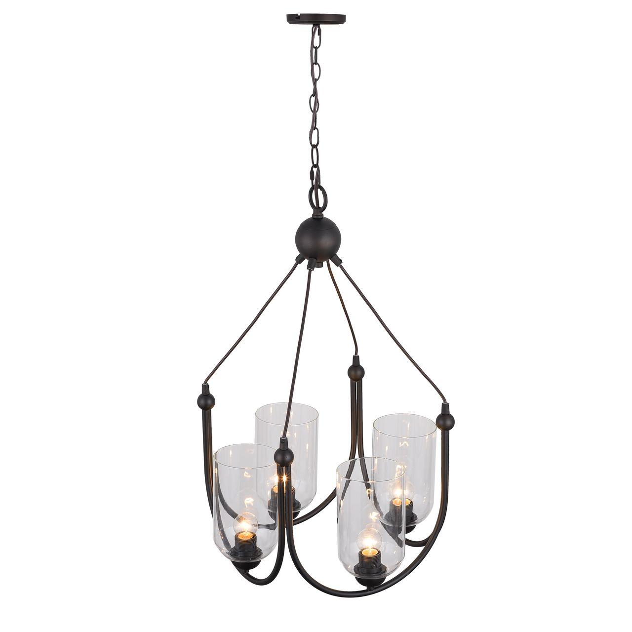 Подвесная люстра ST Luce Codita SL333.303.04 ST LUCE ДИЗАЙНЕРСКИЕ, CODITA 279769 Коричневый  - Вид №2