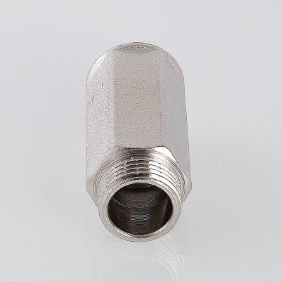 VTr.197.N.0415 Фитинг резьбовой – удлинитель Valtec 1/2" х 15 мм  - Вид №6