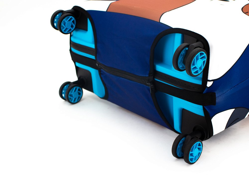 EBHP08-M Чехол для чемодана средний EBHP08 M Dark Blue Nice Trip Eberhart  - Вид №2