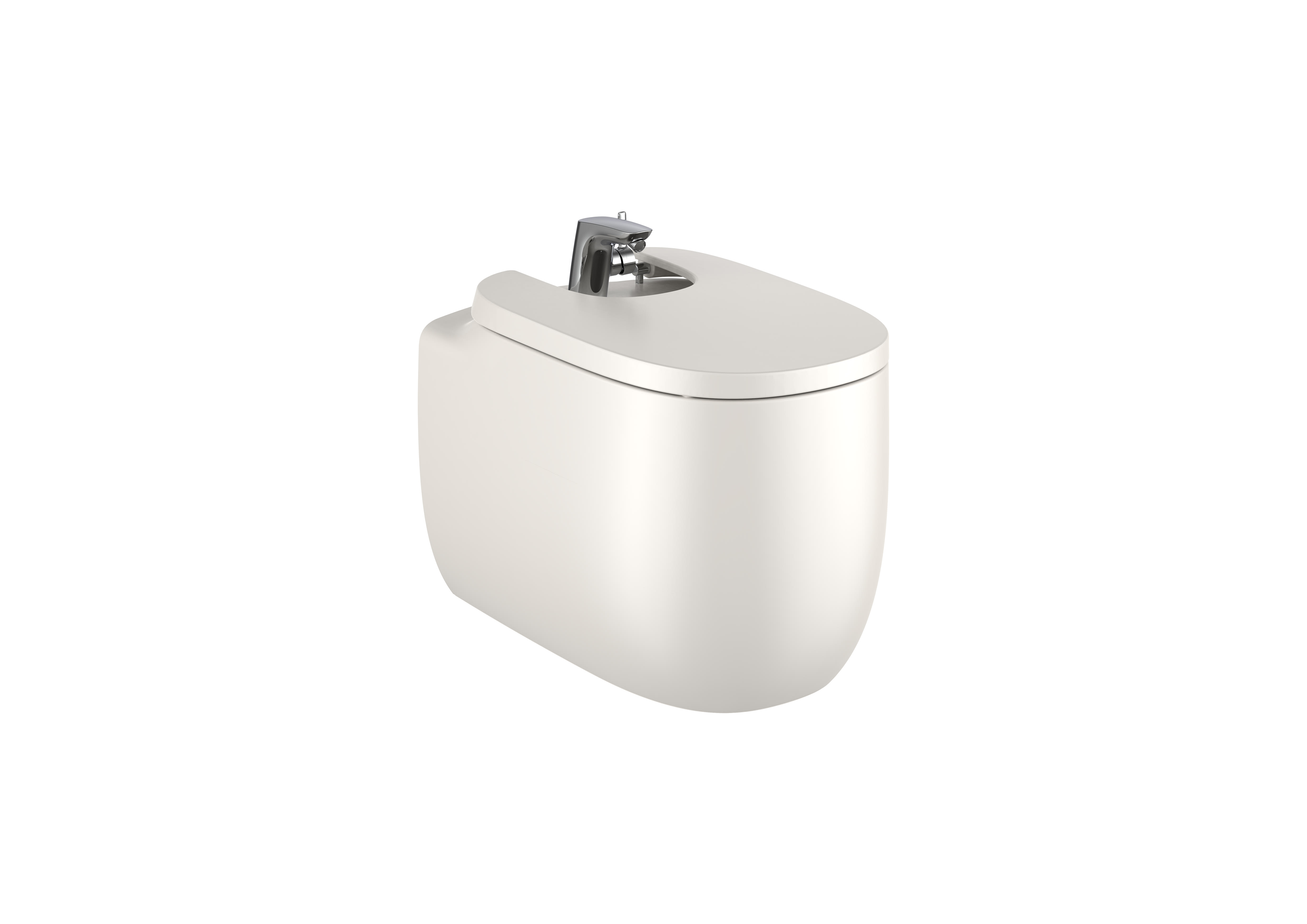 A806B8265B Крышка SUPRALIT® для биде с амортизирующим опусканием ROCA Beyond - Вид №1