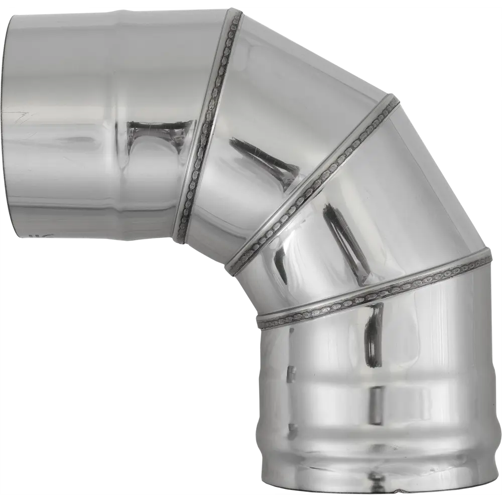 Отвод для дымохода Коракс D135 200x115 мм нержавеющая сталь 0.5 мм STLM-2099603 - Вид №1