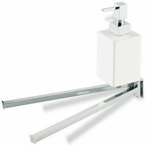 Stilhaus Дозатор мыла / полотенцедержатель из хромированной латуни Urania U18d