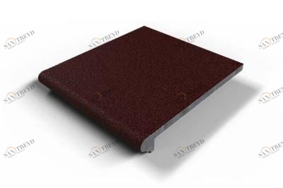 Corrida 106 фронтальная ступень красный 31х33 (кор-4шт/подд-44кор) Элит Бетон sun-id-311336