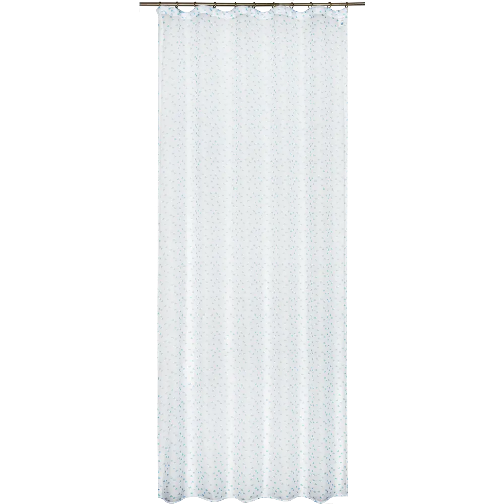 Тюль на ленте «Облака» 140х260 см цвет голубой SEASONS STLM-2180669