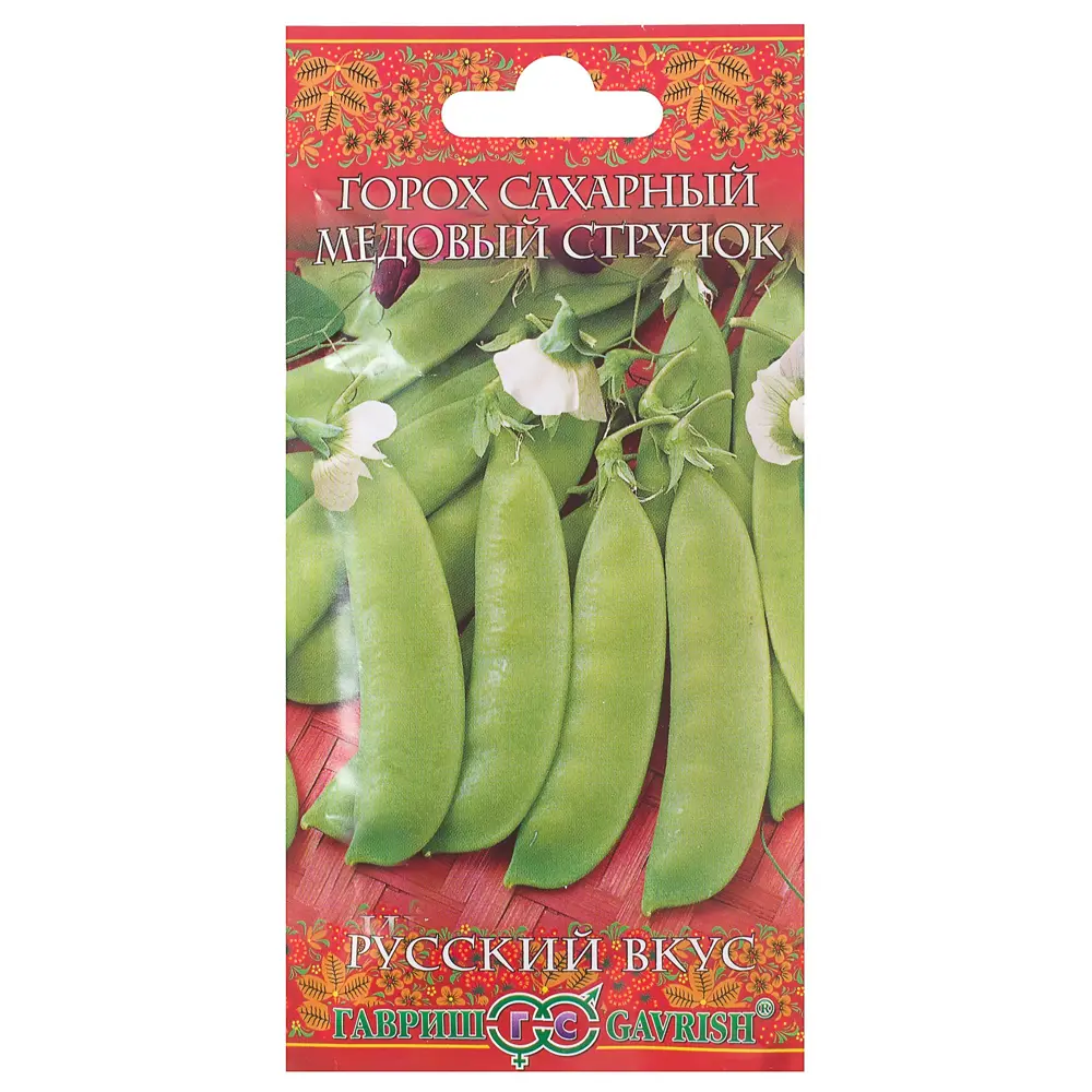 Семена Горох «Медный стручок сахарный» 10 г, Русский Вкус 81933337 STLM-2004988 ГАВРИШ 