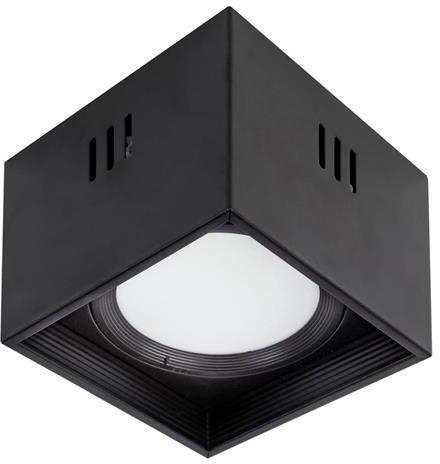 016-045-0015 Потолочный светодиодный светильник 15W 4200К черный HRZ00002796 Horoz Sandra