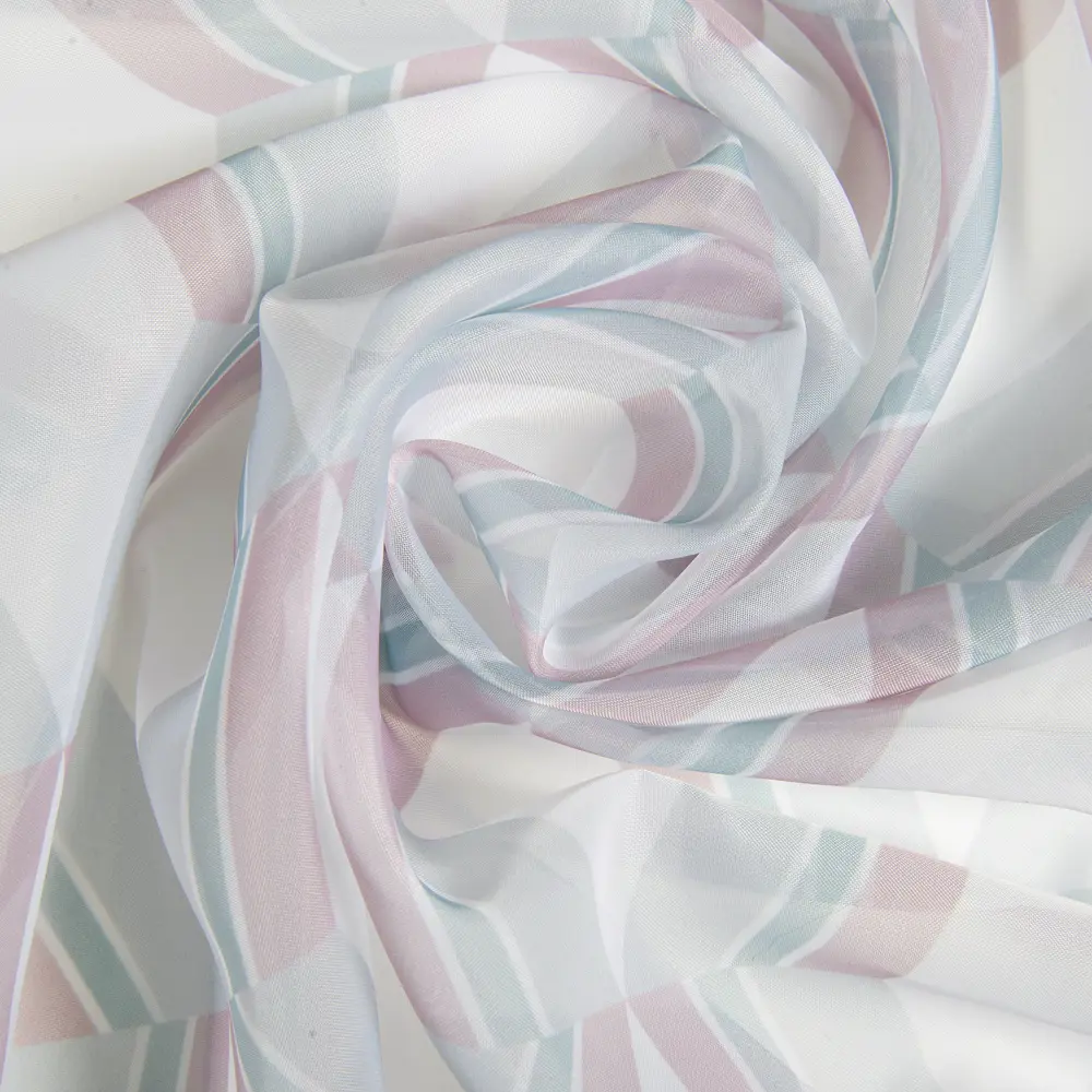 Тюль на ленте «Карлин Сканди», 250х260 см, цвет серый SEASONS STLM-2131884 - Вид №1