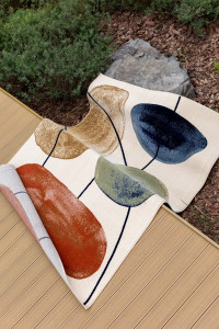 Прямоугольный ковер из полипропилена