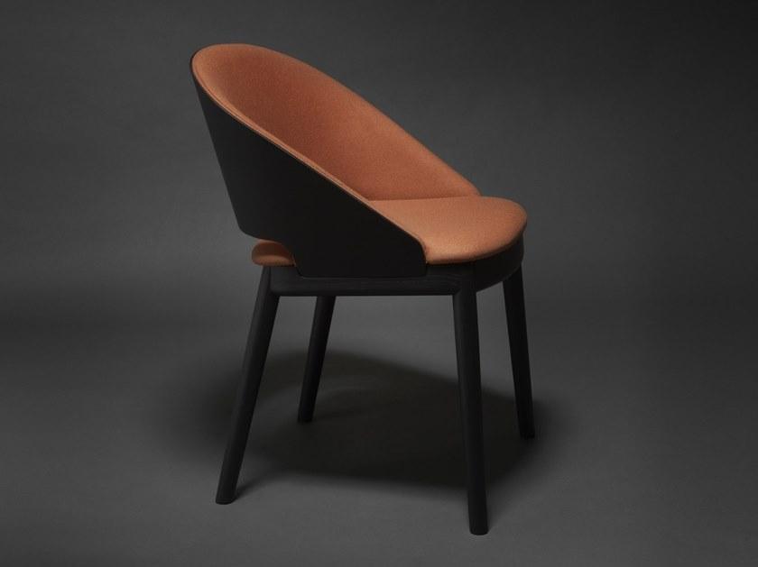 Very Wood Стул из ткани Odeon sun-id-1489430 - Вид №4