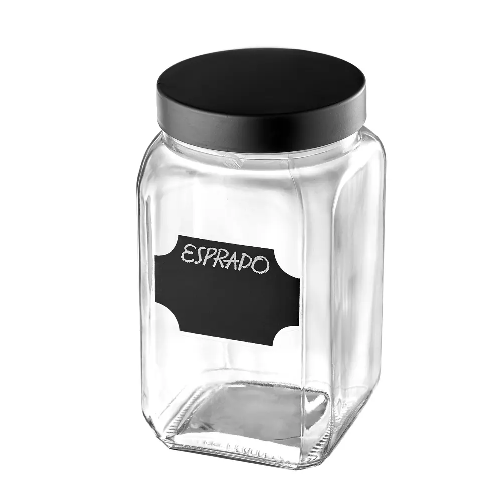 ESPRADO Стеклянная банка для сыпучих продуктов 1200 мл 85683679 STLM-0065224 - Вид №3