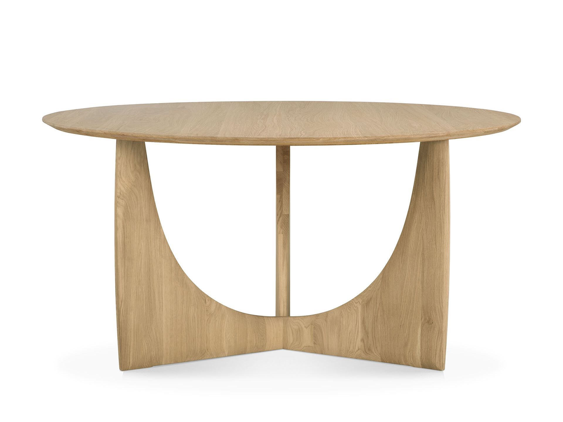 Круглый дубовый обеденный стол Ethnicraft Geometric ARCH-00124053 - Вид №1