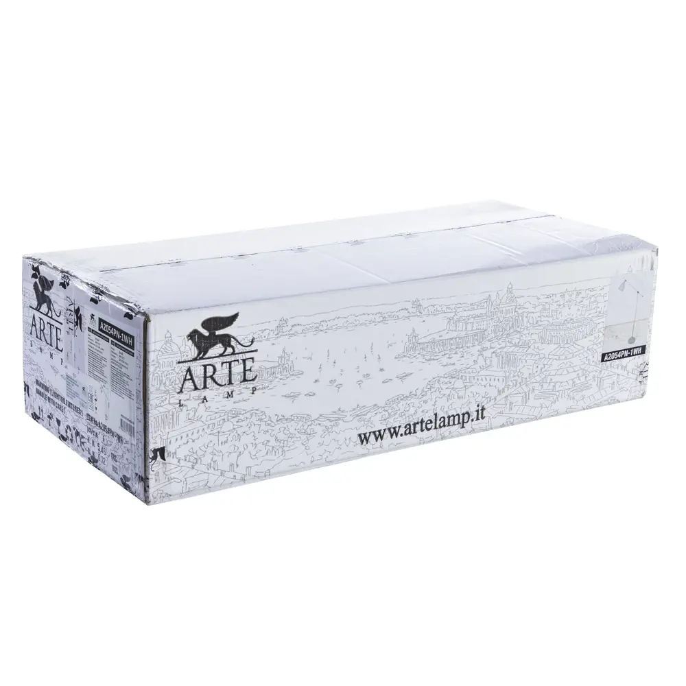 Торшер Braccio 1xE27x60 Вт цвет белый матовый Arte Lamp STLM-2182357 - Вид №9