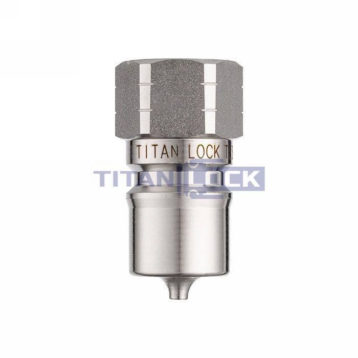 3/8in, БРС серия B, ISO 7241-B, ниппель, оцинк. сталь TL3BM TITAN LOCK  - Вид №2