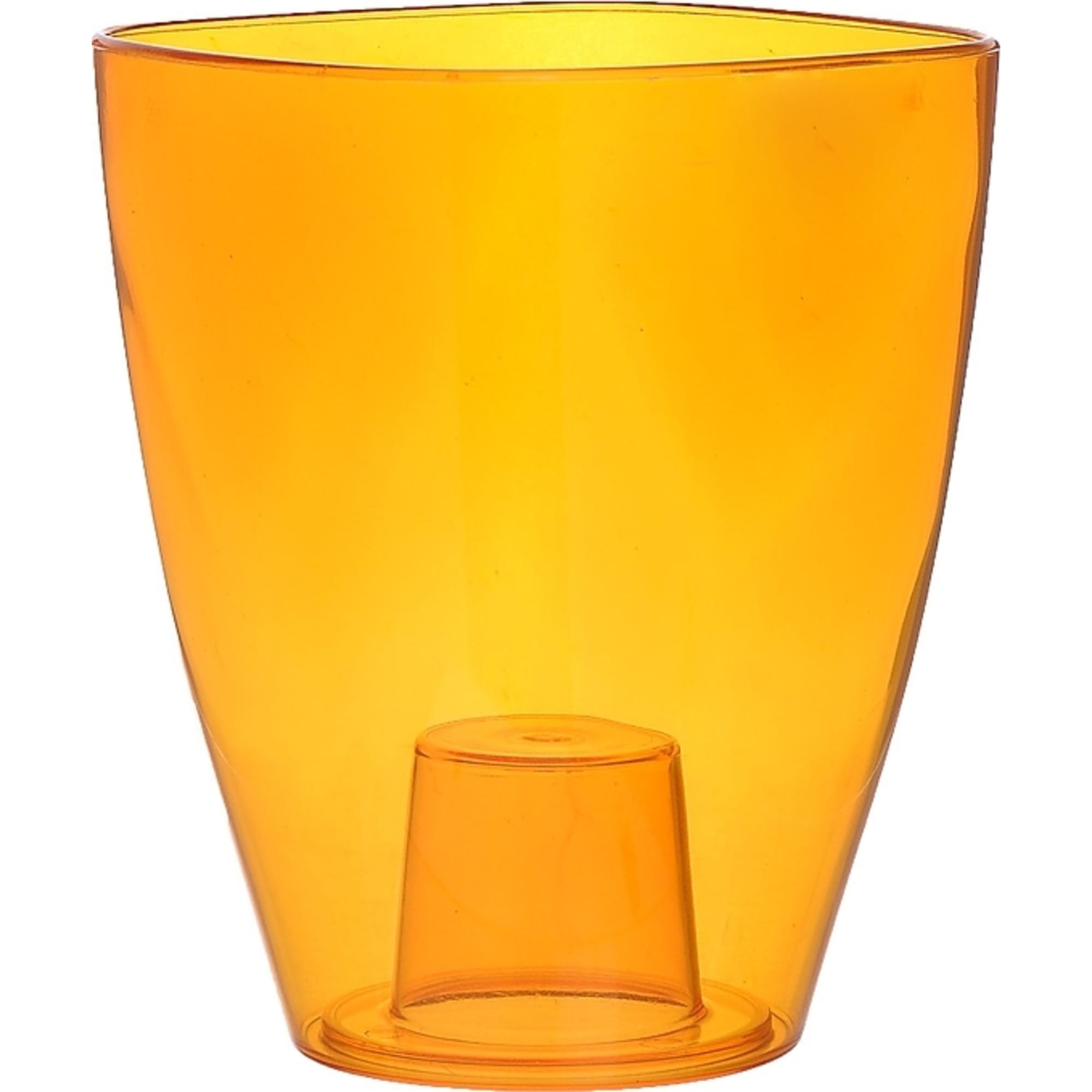 83405956 Кашпо цветочное для орхидей ø14.5 см, 1.4 л, пластик, медовое Santreyd 