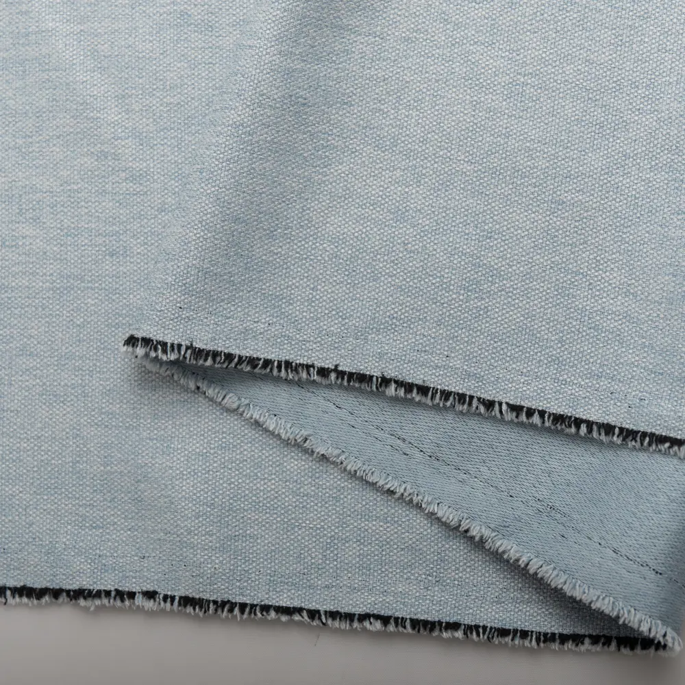 Ткань Tex republic Soleil блэкаут-лен 300 см цвет голубой № 8 п/м 83603246 STLM-2152398  - Вид №2