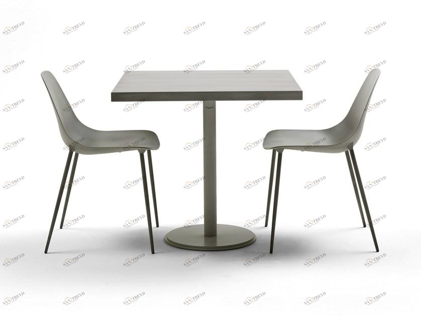 Opinion Ciatti Квадратный стальной стол Iltavolo sun-id-1439773