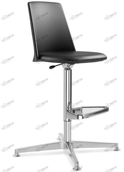 LD Seating Кожаный табурет с газлифтом Melody chair 367, f34-n6