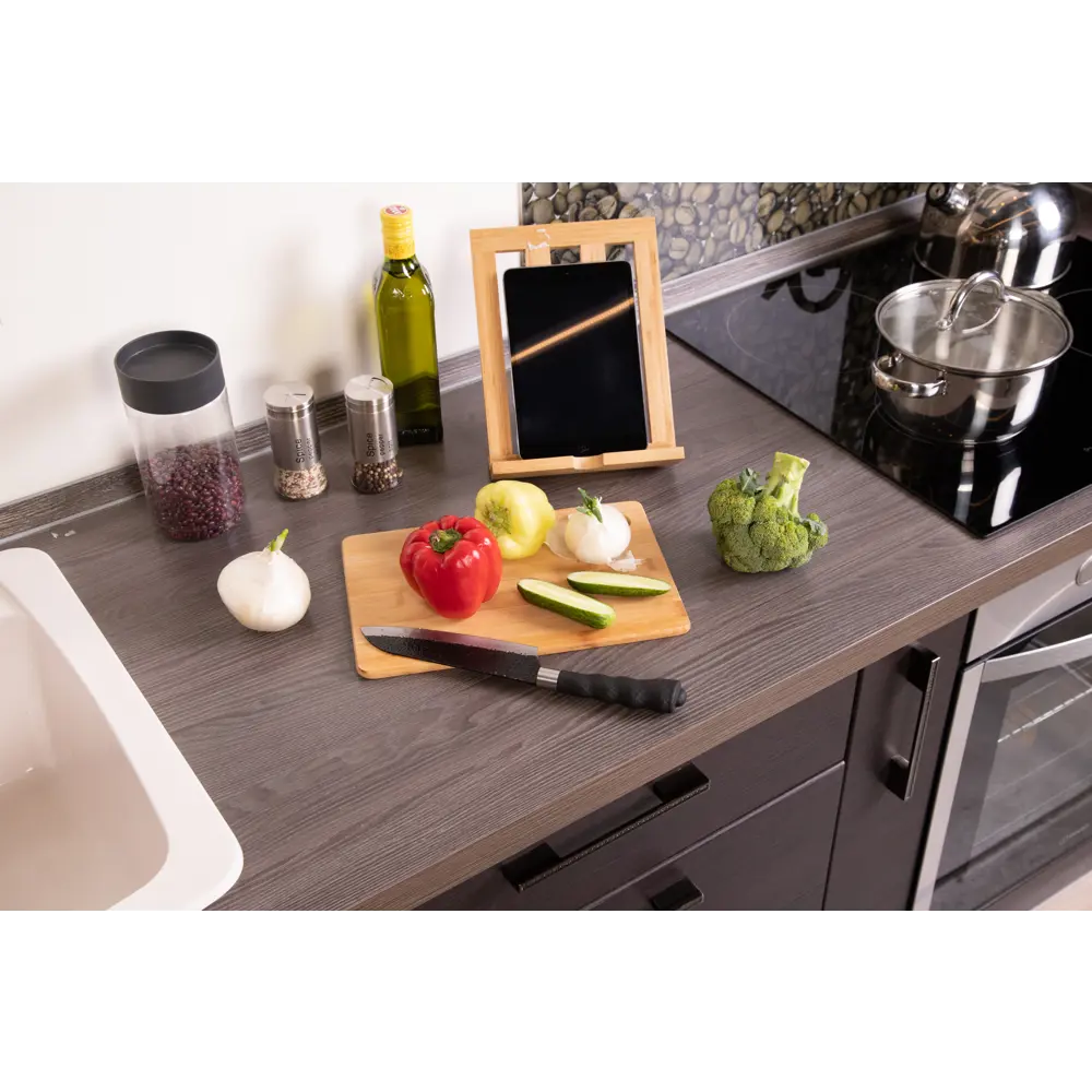 Подставка для планшета BAO 19.5x4.5x26 см бамбук Santreyd STLM-2025485 - Вид №5