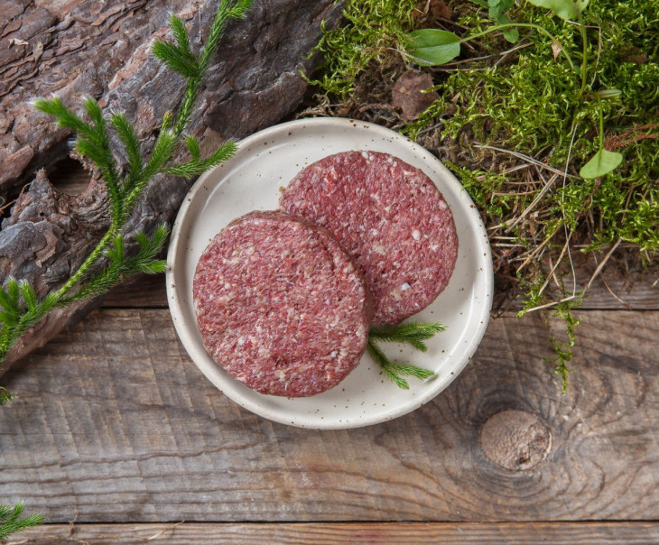 5045 Котлеты для жарки из мяса оленя Вкусляндия 