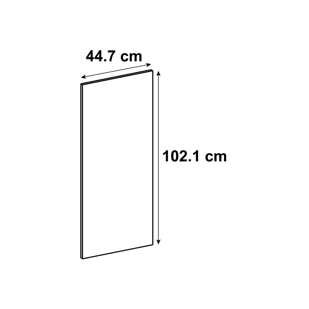 Фасад для кухонного шкафа Петергоф 44.7x102.1 см Delinia ID МДФ цвет бежевый STLM-2117339 - Вид №4