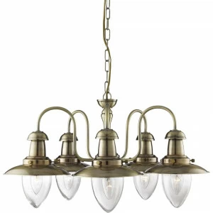 Люстра дизайнерская Hats бронза A5518LM-5AB ARTE LAMP ДИЗАЙНЕРСКИЕ, FISHERMAN BRONZE 056372 Бронза