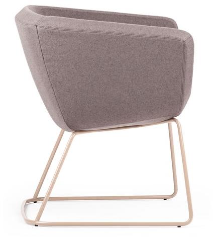 True Design Мягкое кресло-санки с подлокотниками Arca Aa 5095 - Вид №2