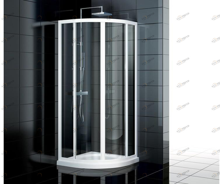 ARBLU Полукруглая душевая кабина с раздвижной дверью Centauro sun-id-1458647