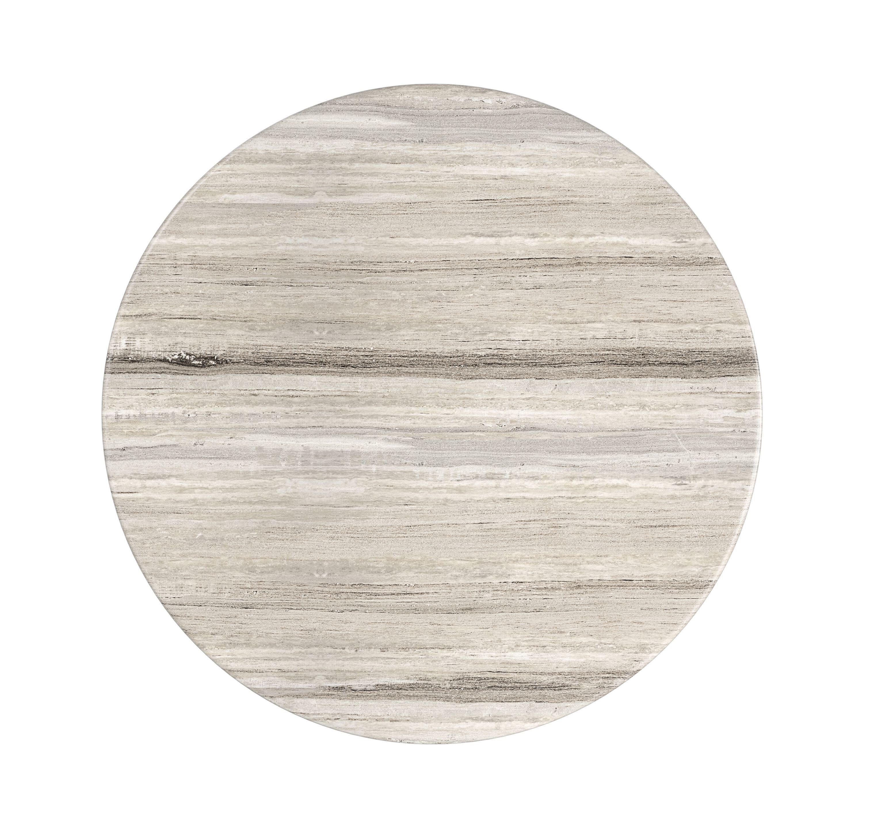 Круглый обеденный стол из песчаника Caracole APHELION ARCH-00111804 - Вид №3