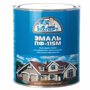 Эмаль ПФ-115М Эксперт салатовая глянцевая 0,8кг
