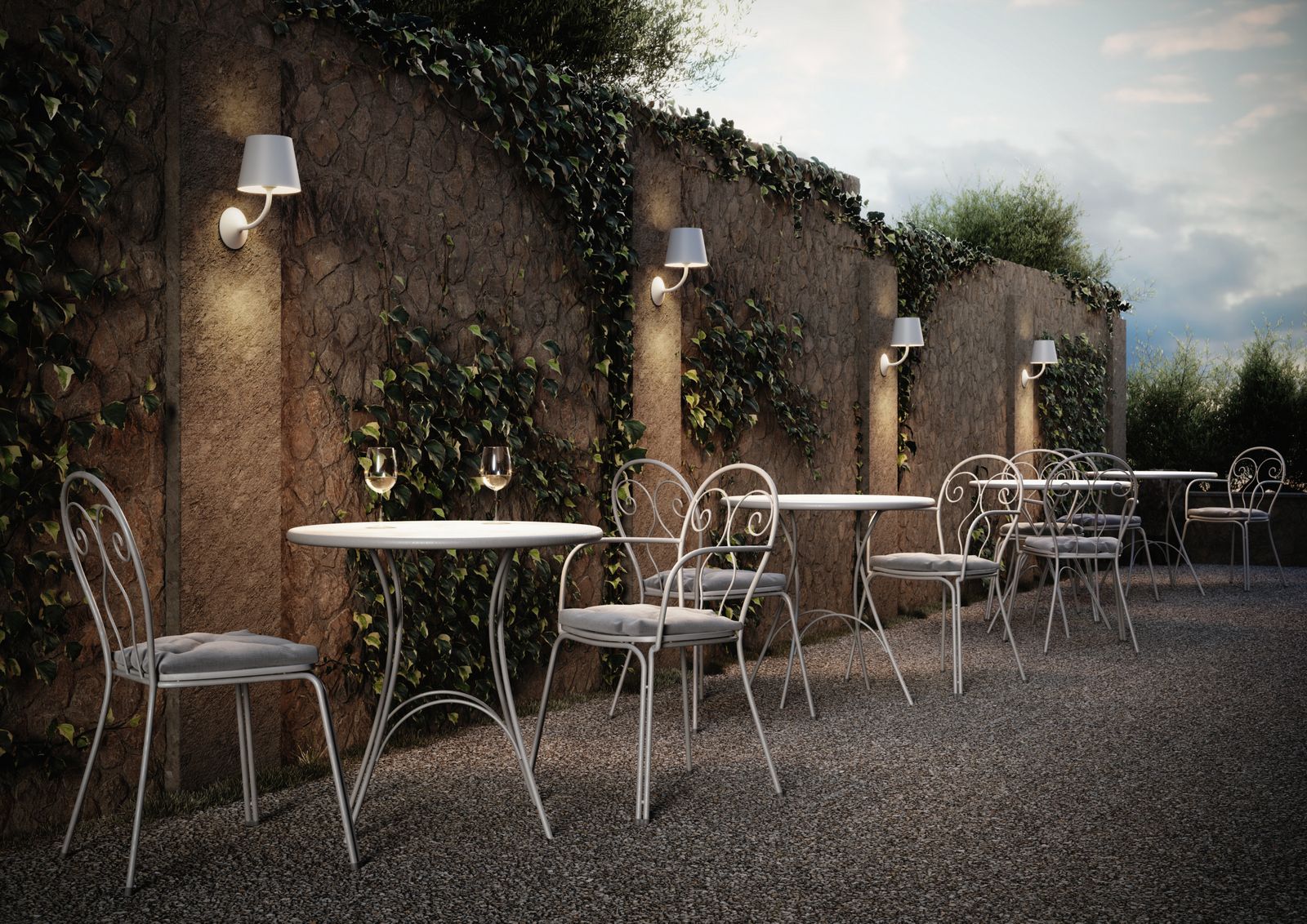 Литой алюминиевый настенный светильник Zafferano Poldina230V ARCH-00086793 - Вид №1