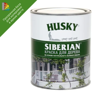 Краска Husky Siberian для дерева с защитой от влаги и биопоражений 85578778