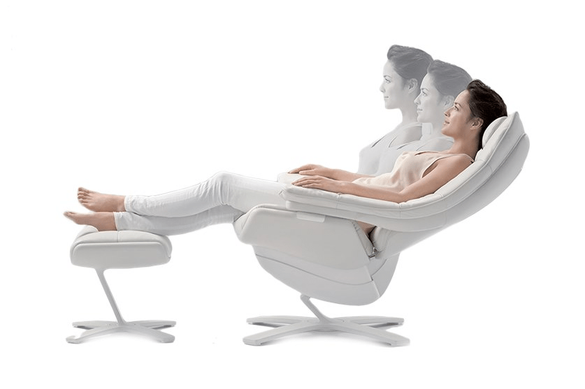 Natuzzi Кожаное кресло-реклайнер с подлокотниками sun-id-1447707 - Вид №6