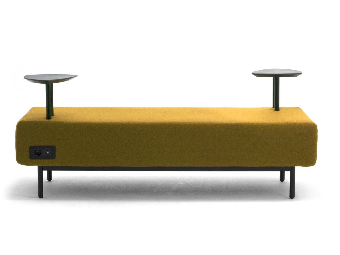 Ткань огнестойкая скамья с USB-разъемом Leyform Around ARCH-00051346