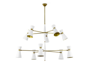 Металлический подвесной светильник