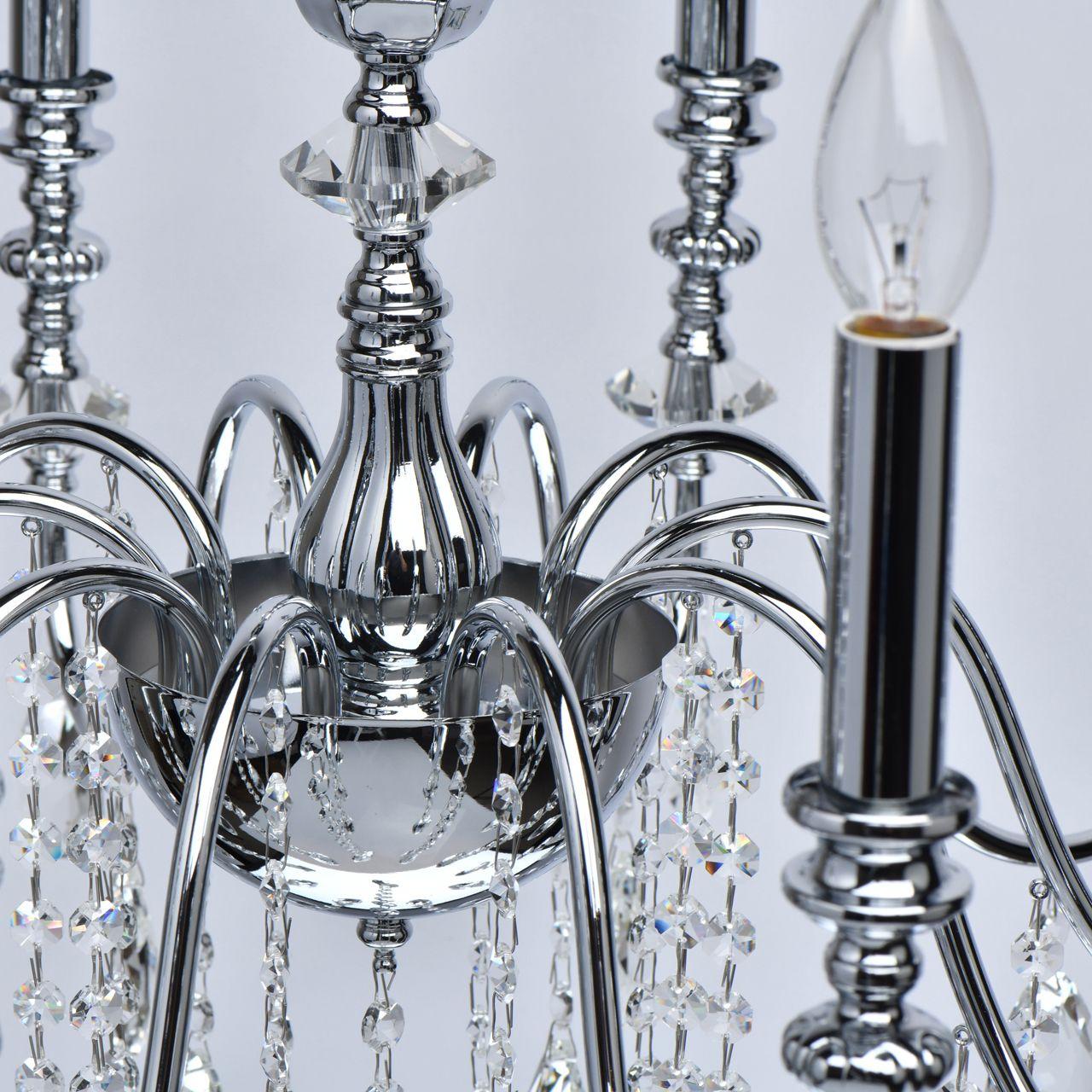 Подвесная люстра MW-Light Консуэлло 614012310 MW-LIGHT ДИЗАЙНЕРСКИЕ, КОНСУЭЛЛО 285793 Хром  - Вид №2