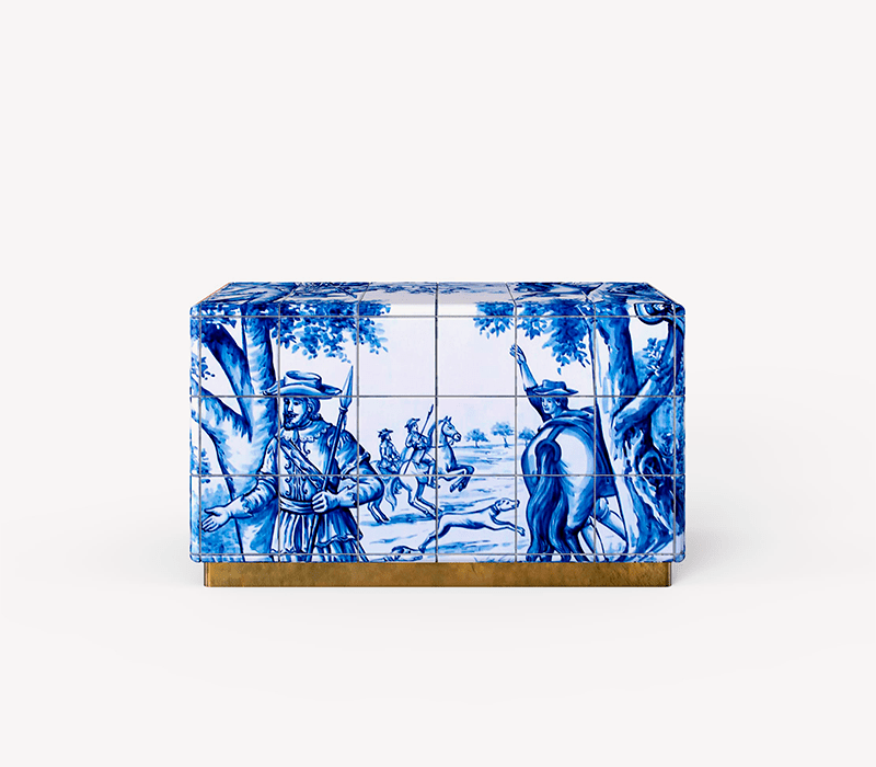 0-186 Тумбочка наследия Boca Do Lobo 