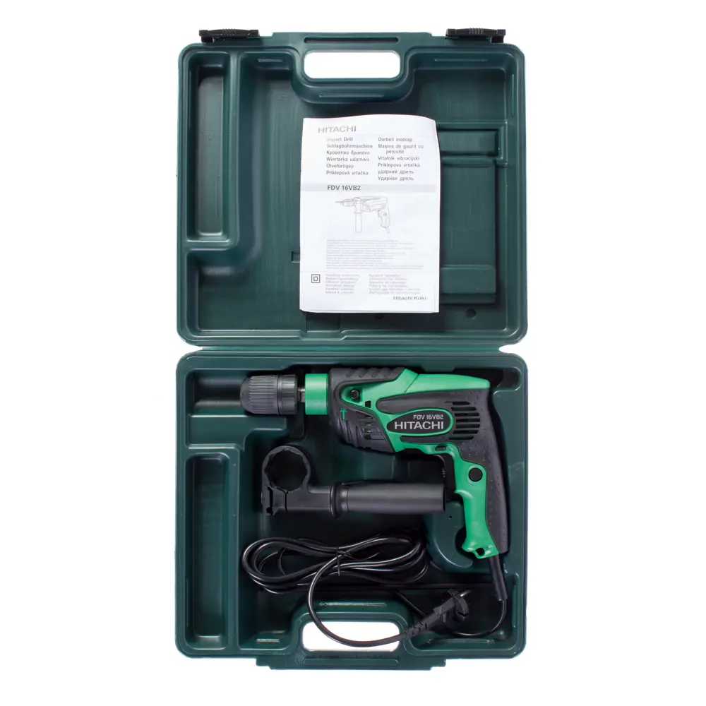 Дрель сетевая ударная Hitachi FDV16VB2, 550 Вт STLM-2030166 - Вид №3