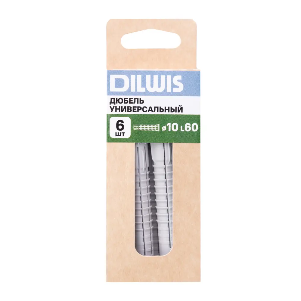 Дюбель универсальный нейлоновый Dilwis 10x60мм 6 шт STLM-2080845 - Вид №5