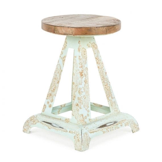 080952 Табурет из дерева и металла Francisco Segarra Daki Santreyd  - Вид №5