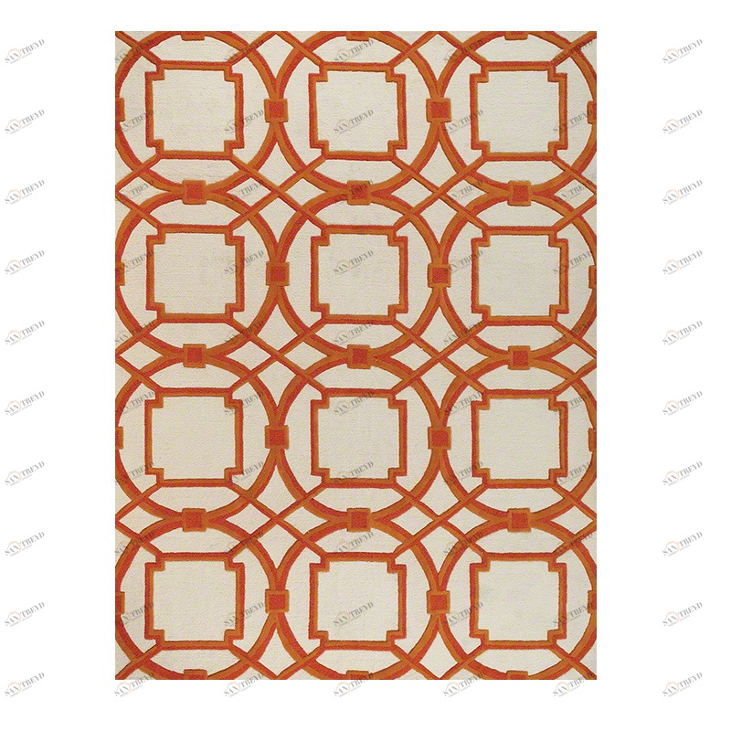 Ковер Arabesque Coral 300х500 DOLLY CAPRETS ДИЗАЙНЕРСКИЕ, ARABESQUE 015169 Оранжевый 