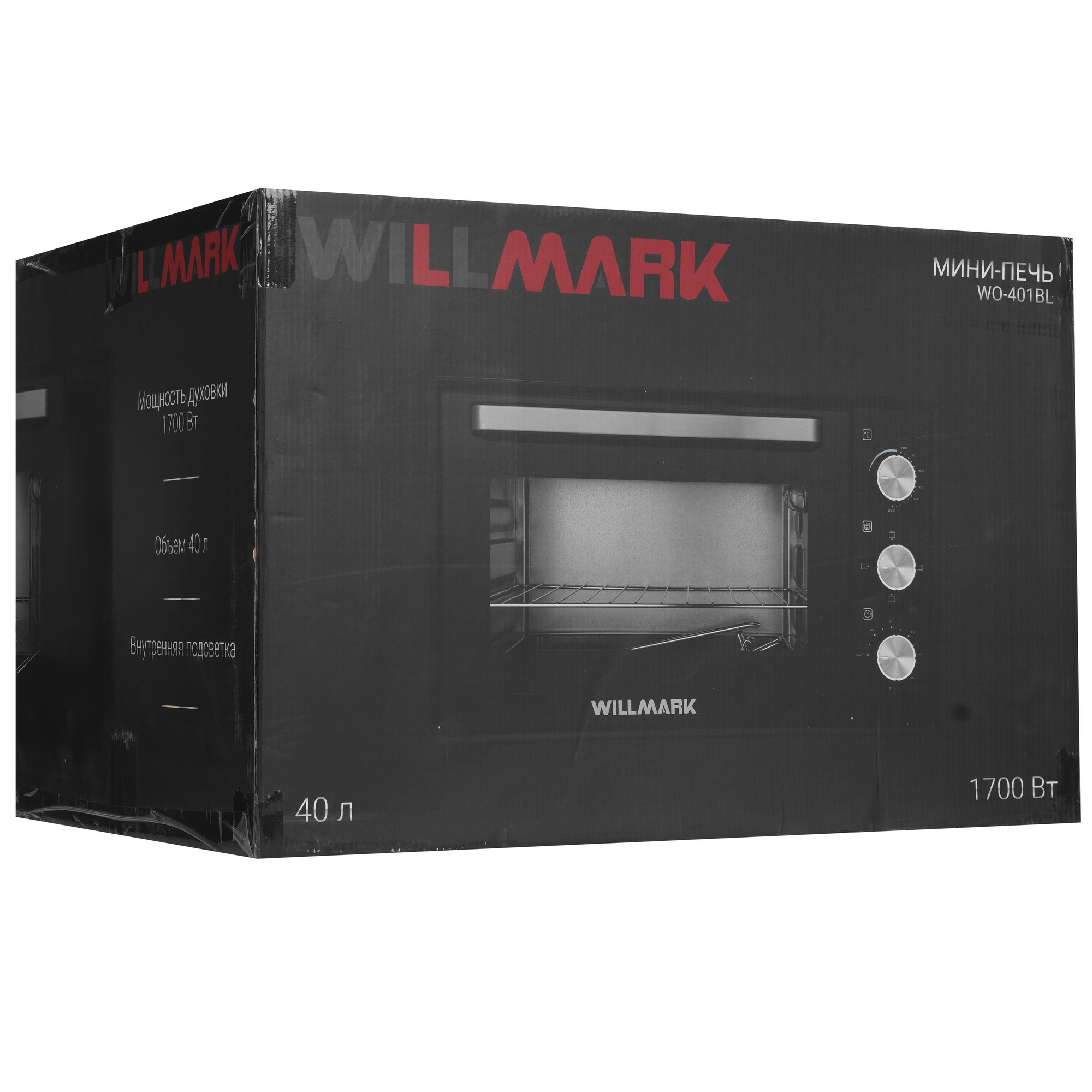 9269547 Мини-печь WILLMARK WO-401BL черный STDN-0120538 - Вид №8