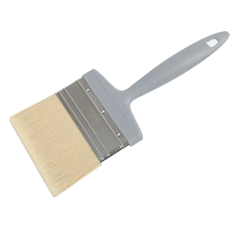 Кисть плоская для водных красок 100 мм DILWIS синтетическая щетина STLM-2036473