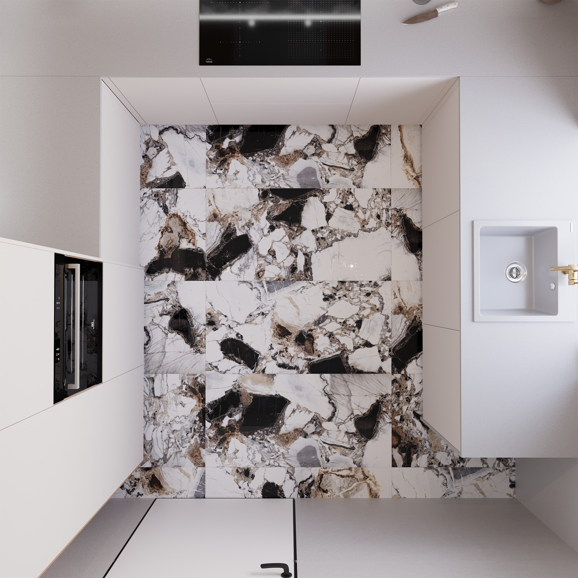 Керамогранит GRANDE CRYSTAL 60х120 Arcadia Ceramica HG2002-A STLM-1564176 89396421  - Вид №3
