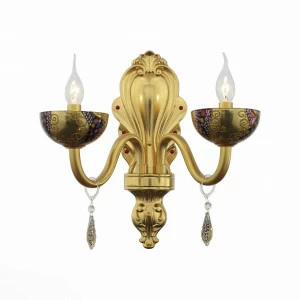 Бра ST Luce Ambita SL225.201.02 ST LUCE СВЕЧА 077820 Золото;прозрачный